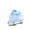 Plaque funéraire nuages 30 Plaquedeces.fr